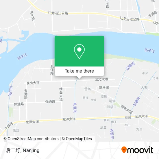 后二圩 map