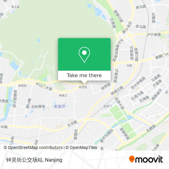 钟灵街公交场站 map