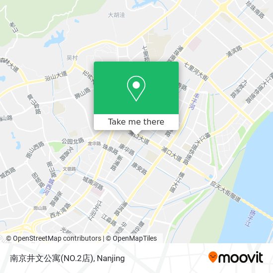 南京井文公寓(NO.2店) map