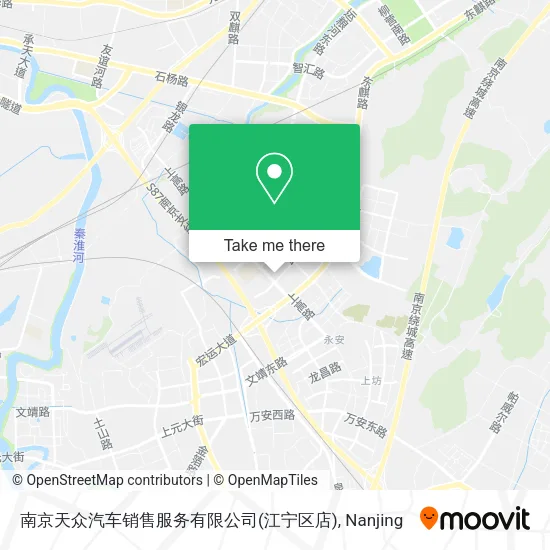 南京天众汽车销售服务有限公司(江宁区店) map