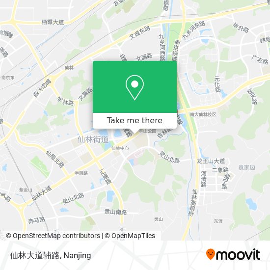 仙林大道辅路 map