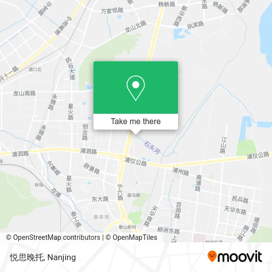 悦思晚托 map