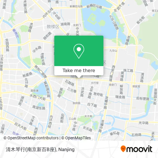 清木琴行(南京新百B座) map