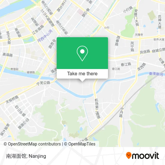 南湖面馆 map