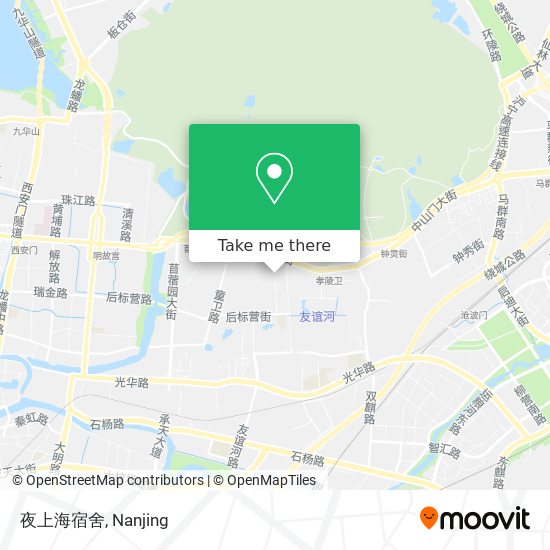 夜上海宿舍 map