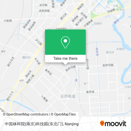 中国林科院(南京)科技园(东北门) map