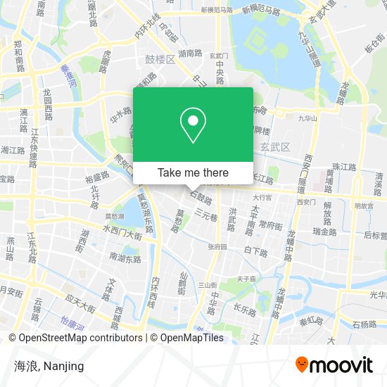 海浪 map