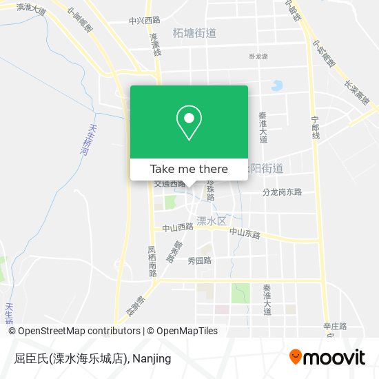 屈臣氏(溧水海乐城店) map