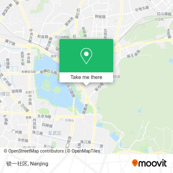 锁一社区 map