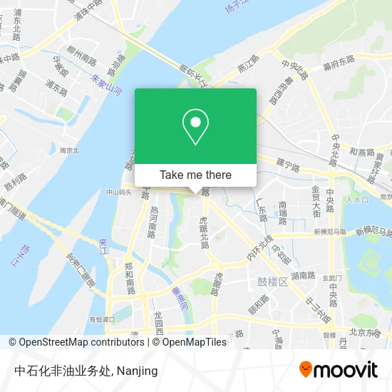 中石化非油业务处 map