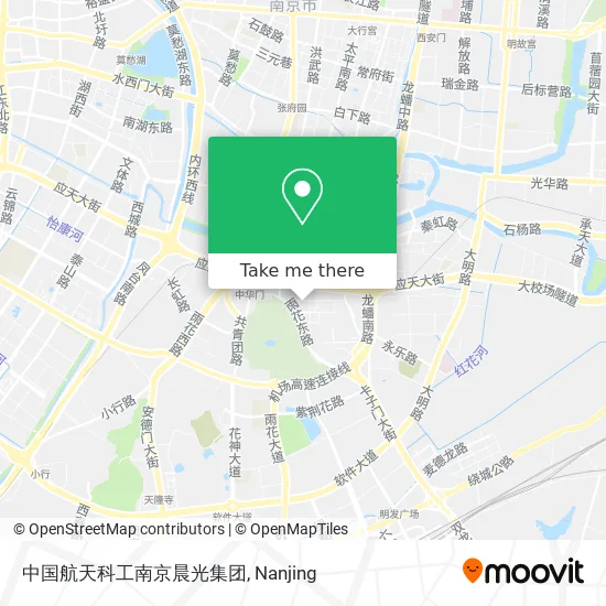中国航天科工南京晨光集团 map