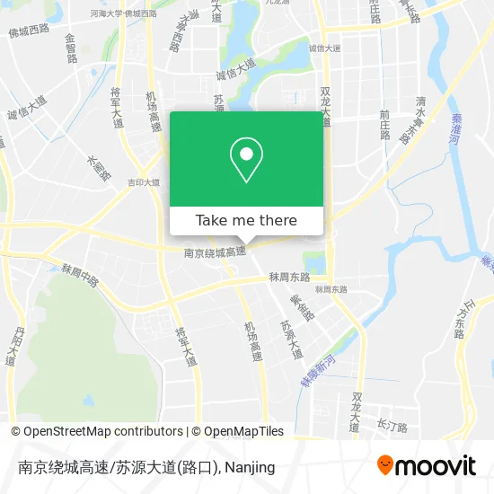 南京绕城高速/苏源大道(路口) map