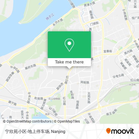 宁欣苑小区-地上停车场 map