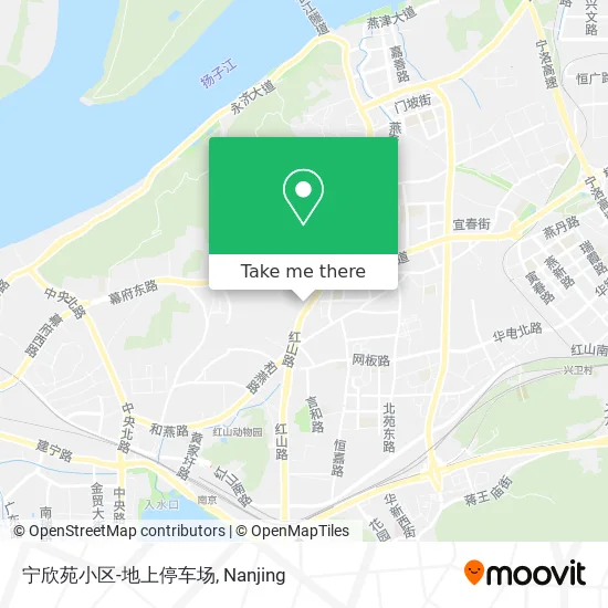 宁欣苑小区-地上停车场 map