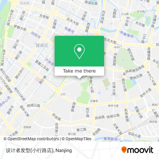 设计者发型(小行路店) map