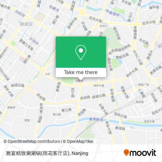 雅宴精致涮涮锅(雨花客厅店) map