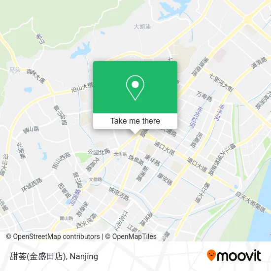 甜荟(金盛田店) map