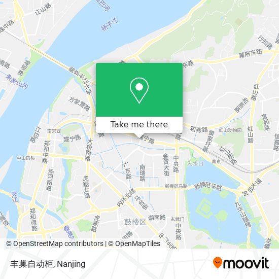 丰巢自动柜 map