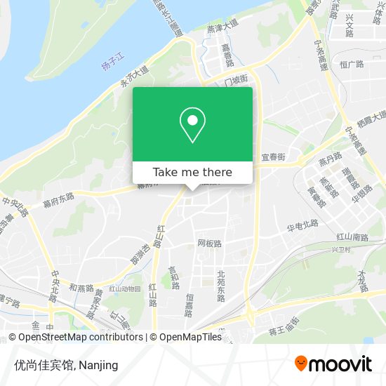 优尚佳宾馆 map