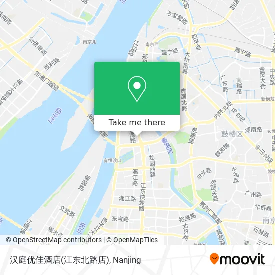 汉庭优佳酒店(江东北路店) map