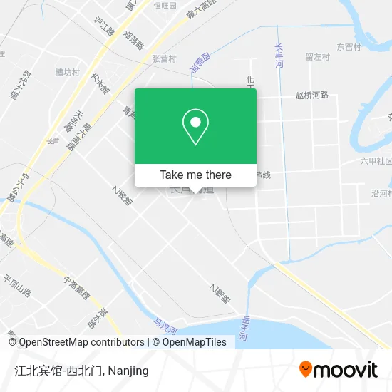 江北宾馆-西北门 map