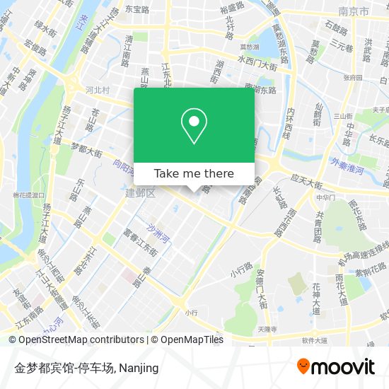 金梦都宾馆-停车场 map