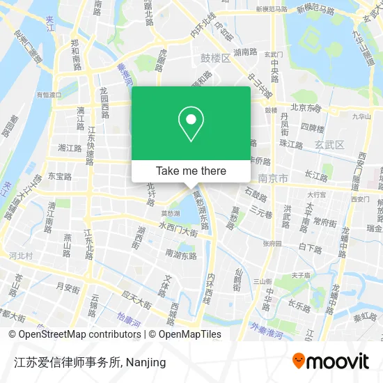 江苏爱信律师事务所 map