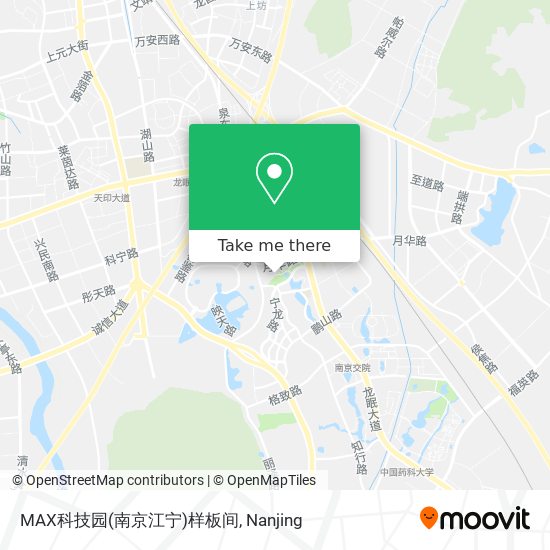 MAX科技园(南京江宁)样板间 map