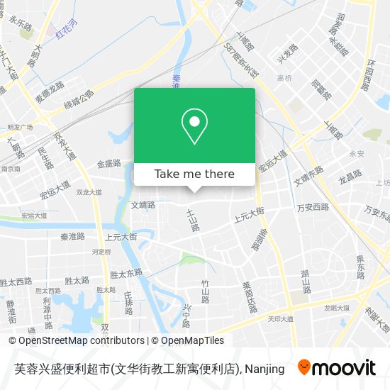 芙蓉兴盛便利超市(文华街教工新寓便利店) map