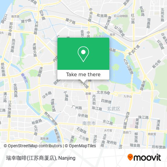 瑞幸咖啡(江苏商厦店) map