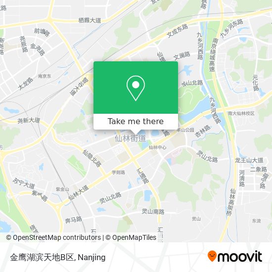 金鹰湖滨天地B区 map