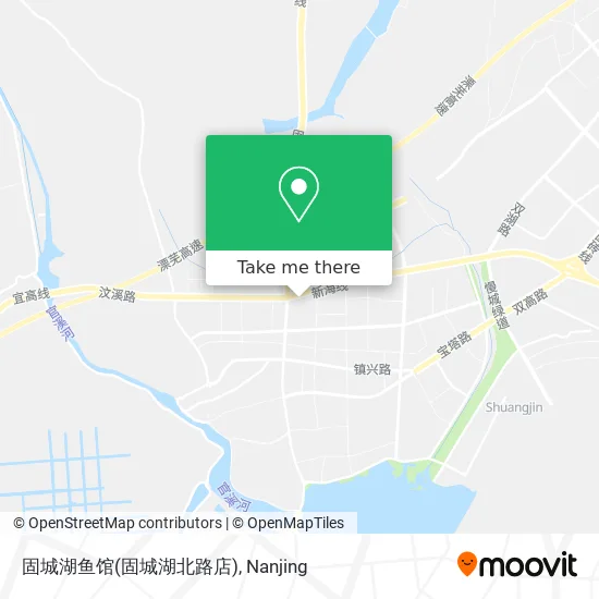 固城湖鱼馆(固城湖北路店) map