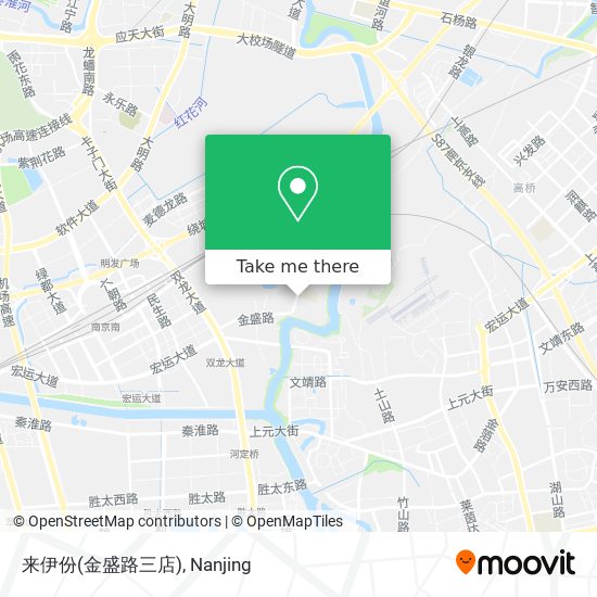 来伊份(金盛路三店) map