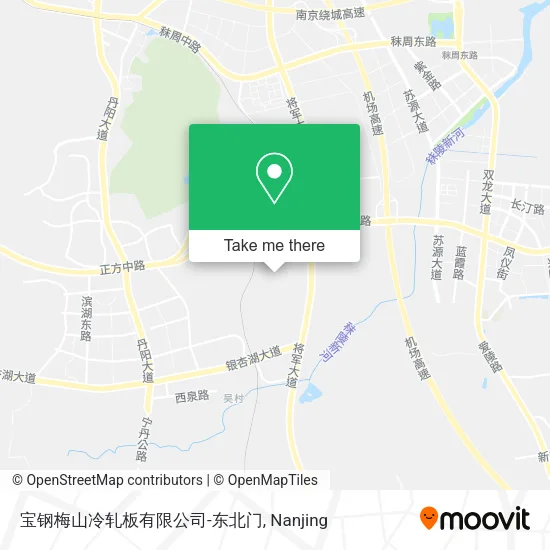 宝钢梅山冷轧板有限公司-东北门 map