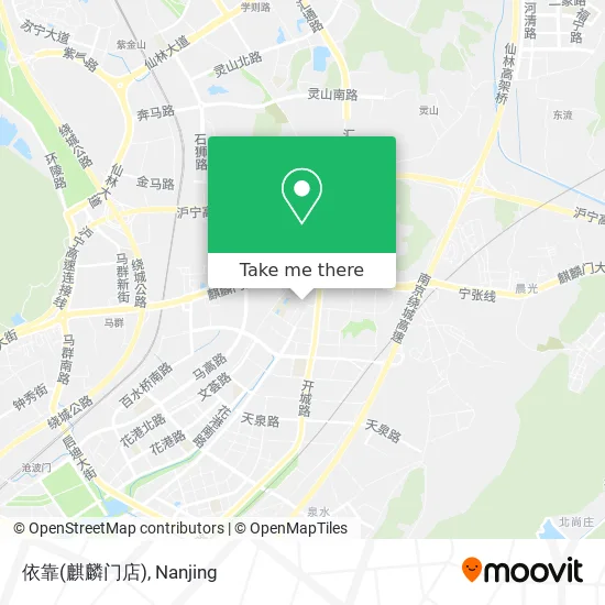 依靠(麒麟门店) map