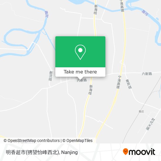明香超市(骋望怡峰西北) map