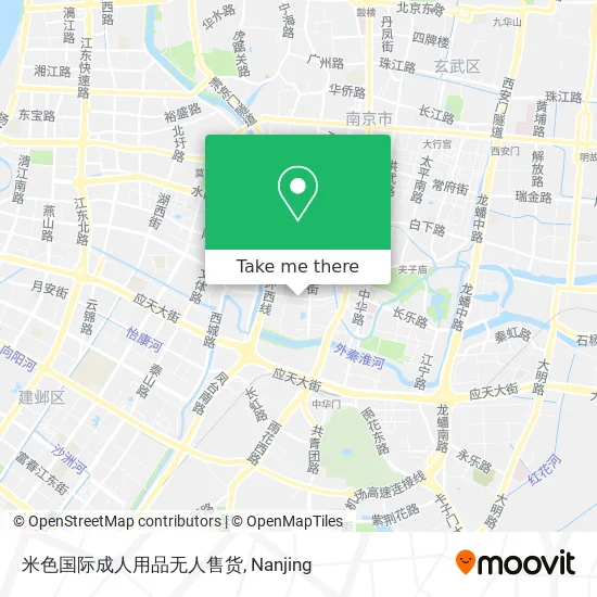 米色国际成人用品无人售货 map