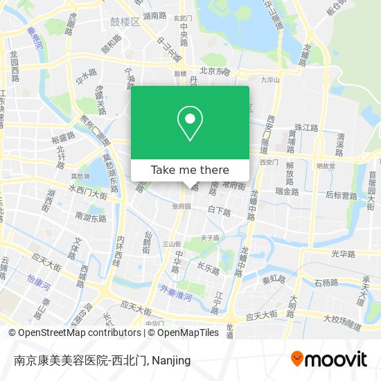 南京康美美容医院-西北门 map