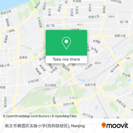 南京市栖霞区实验小学(尧和路校区) map