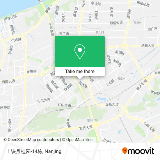 上铁月桂园-14栋 map