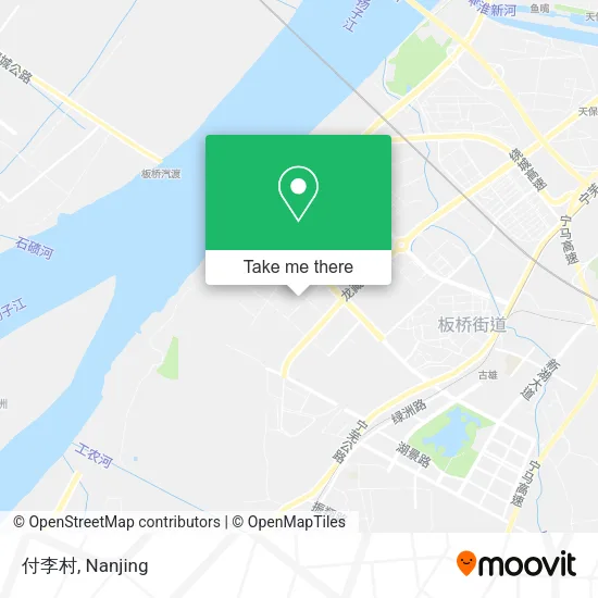 付李村 map