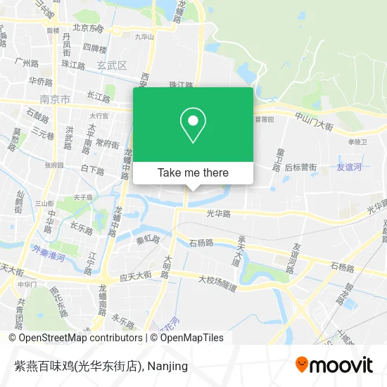 紫燕百味鸡(光华东街店) map