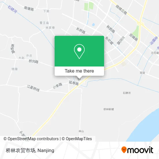 桥林农贸市场 map
