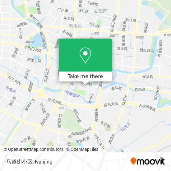 马道街小区 map