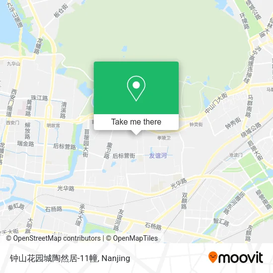 钟山花园城陶然居-11幢 map