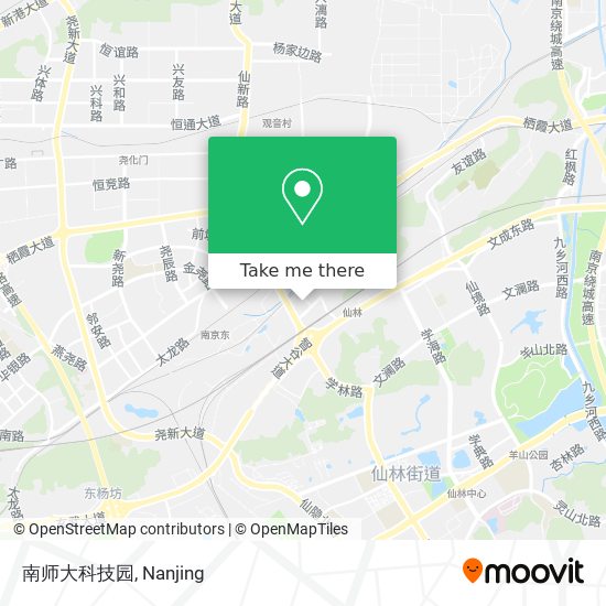 南师大科技园 map