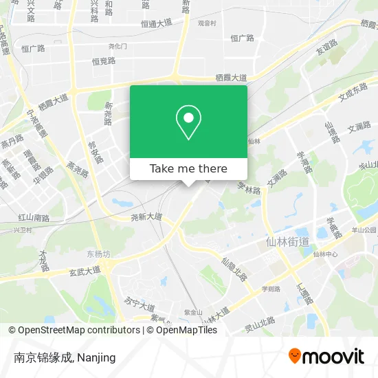 南京锦缘成 map