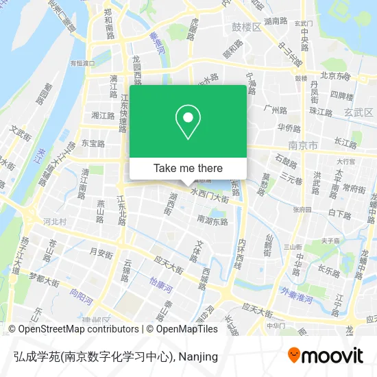 弘成学苑(南京数字化学习中心) map