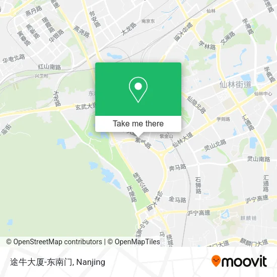 途牛大厦-东南门 map