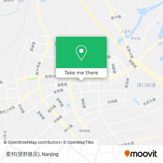 爱邦(望舒路店) map